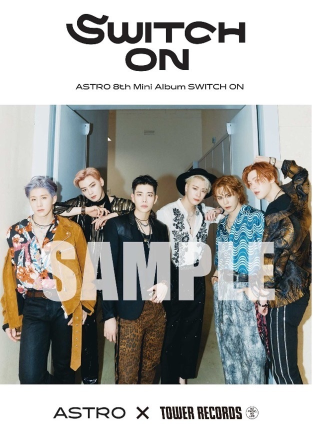 Astro 韓国8th Mini Album Switch On 発売記念 タワーレコード各店スペシャル企画決定 Astro Japan Official Mobile